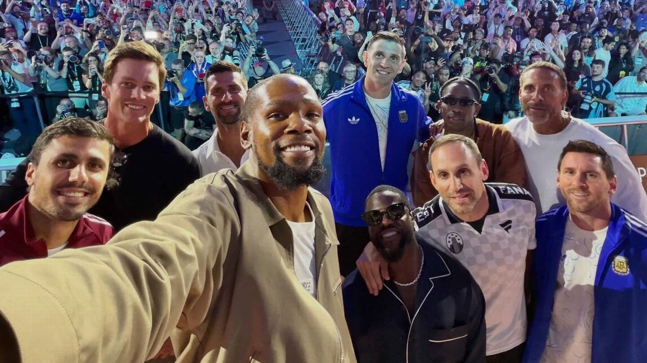 World Cup Daily live: Messi, Brady in KD's all-sta…