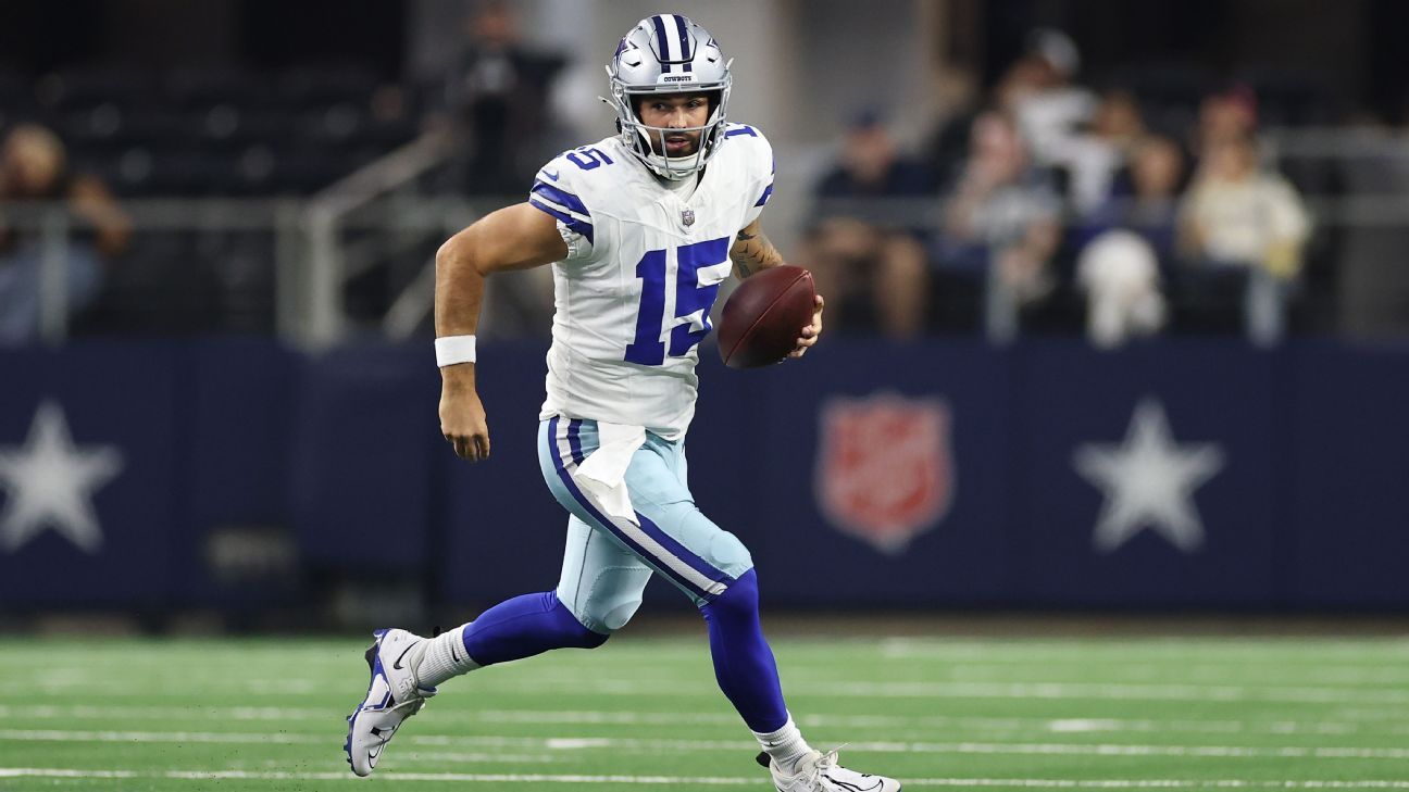 Source: Ex-QB Grier joins Cowboys coaching staff