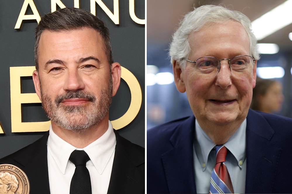 Jimmy Kimmel Mocks Mitch McConnell’s Proof of Life Photo Amid Questions Over Senator’s Health