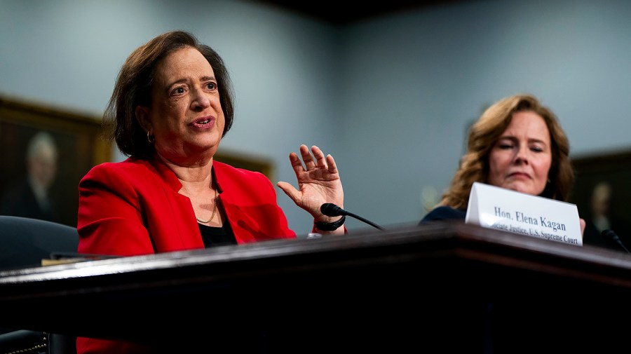 Kagan, Coney Barrett break on whether high court needs independent ethics code panel