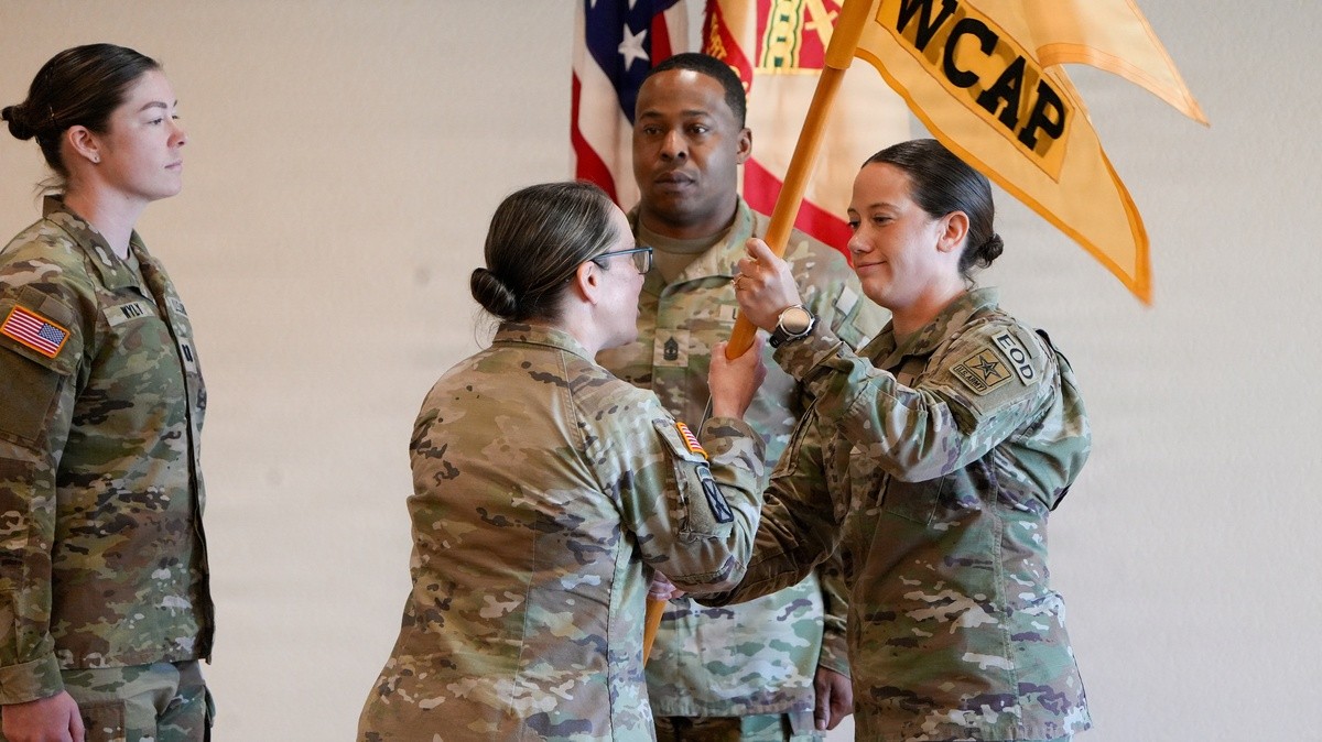 As Capt. Amanda Nash reflects on two years of success commanding WCAP, Capt. Sarah Wyly takes the reins