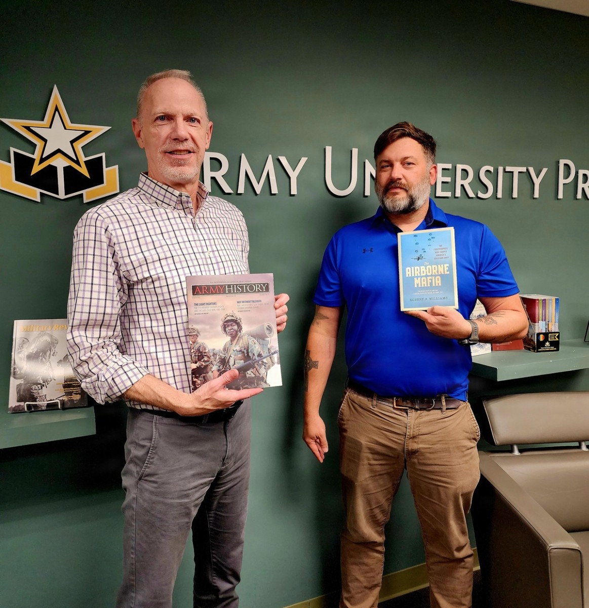 Two Army University Press historians win 2025 Army Historical Foundation Distinguished Writing Awards