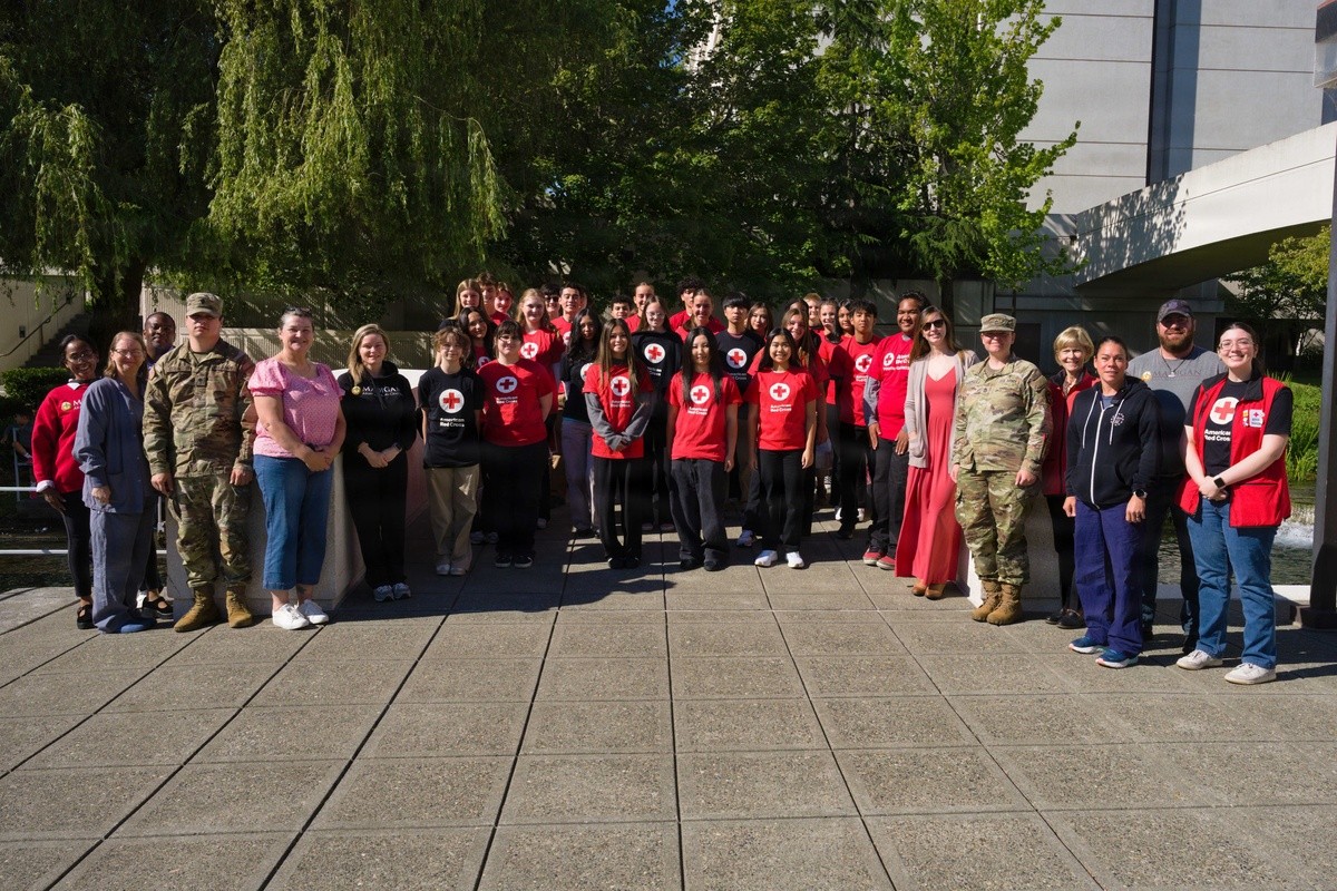 Madigan welcomes American Red Cross Summer Youth Program volunteers