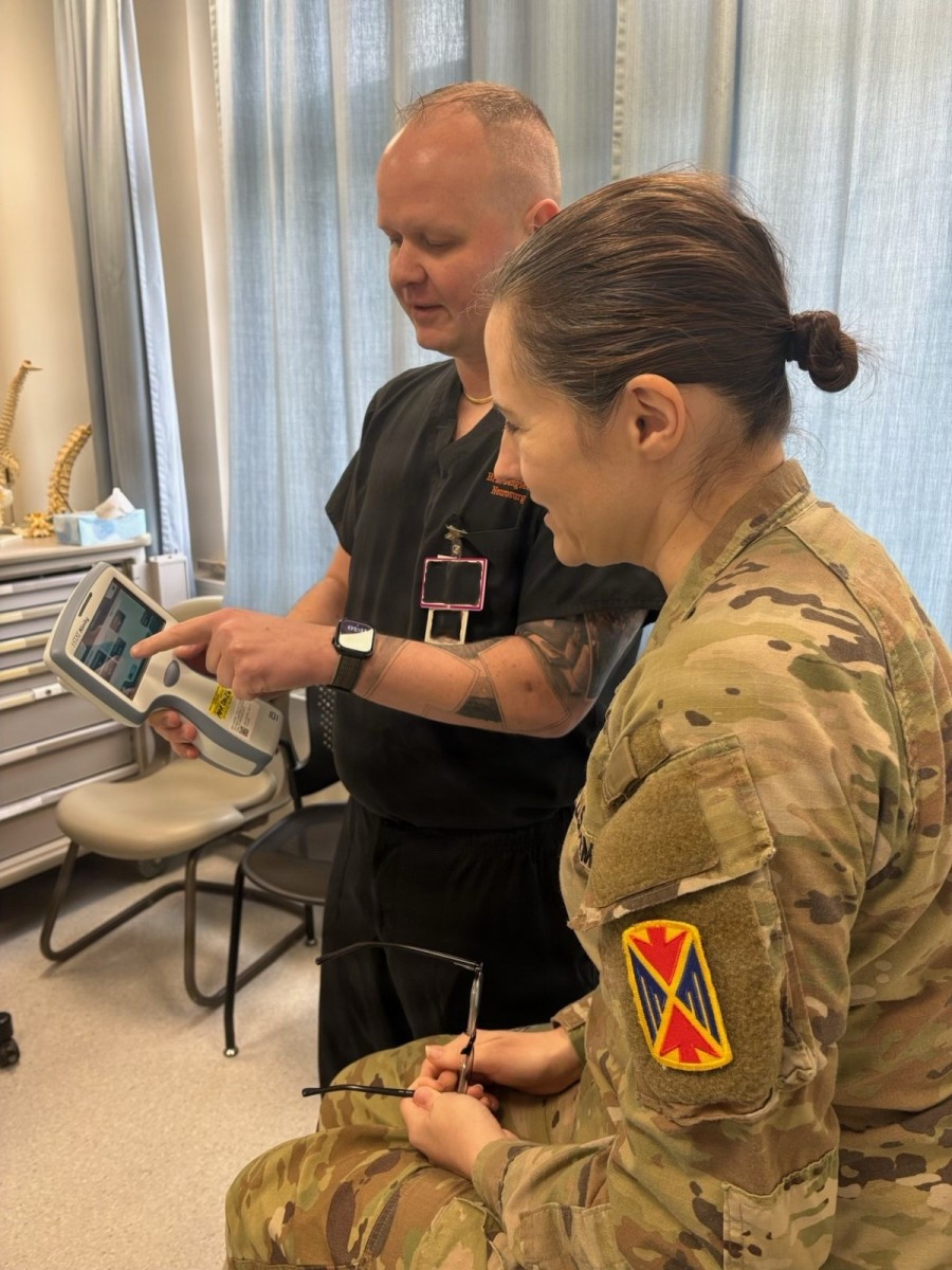 Air Defenders receive new medical equipment to detect TBIs faster