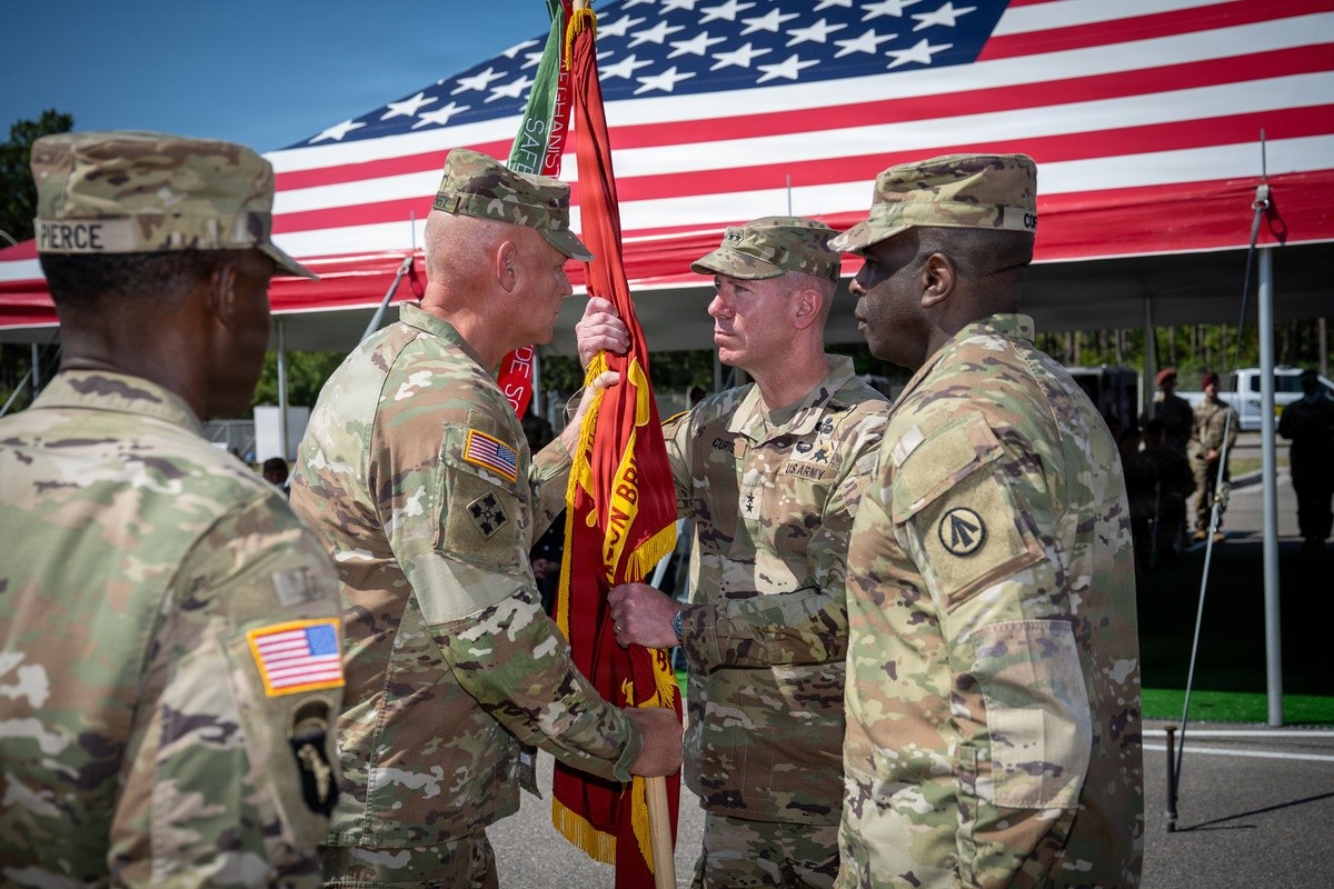 ARTRANS’ Ironclad Brigade changes commanders, cases colors