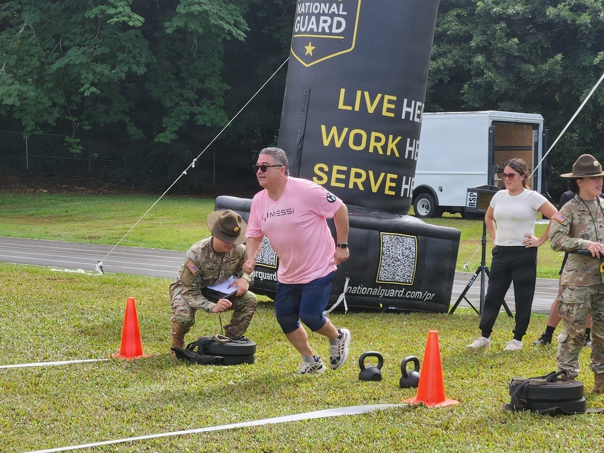 Media leaders experience a day in the life of a Soldier during Fort Buchanan's U.S. Army Media Academy