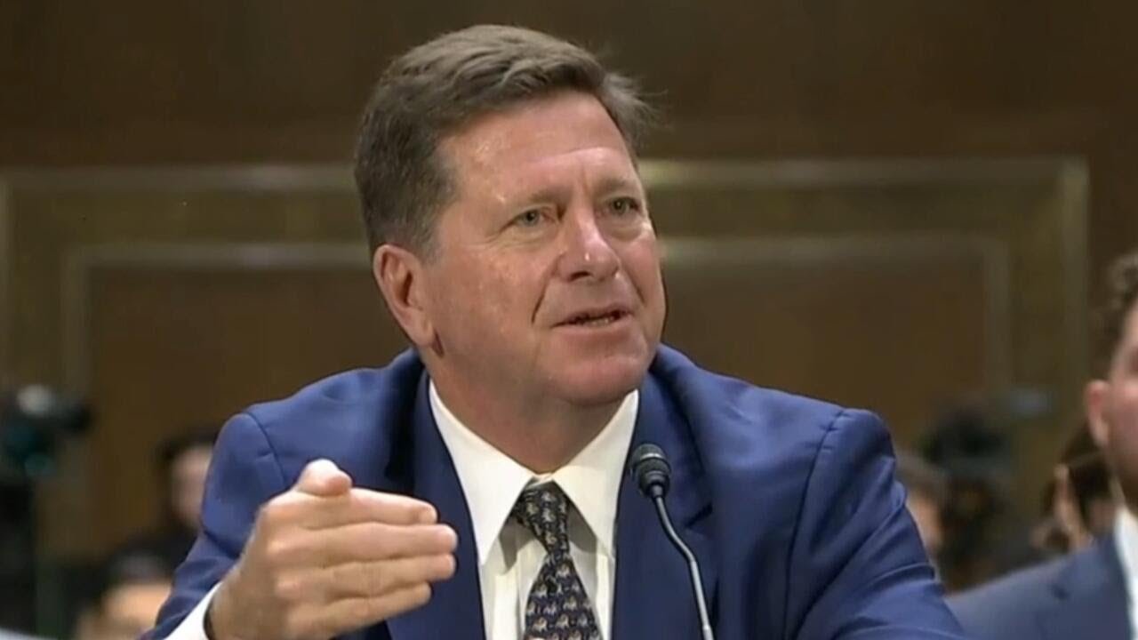 Heinrich presses Trump nominee Jay Clayton on the release of personal information of Epstein victims