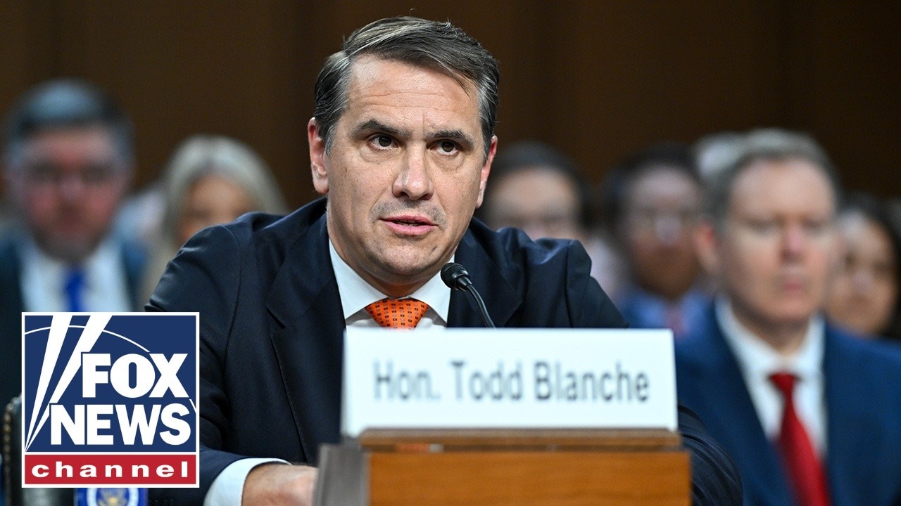 WATCH LIVE: Todd Blanche faces Senate SCRUTINY over DOJ’s future