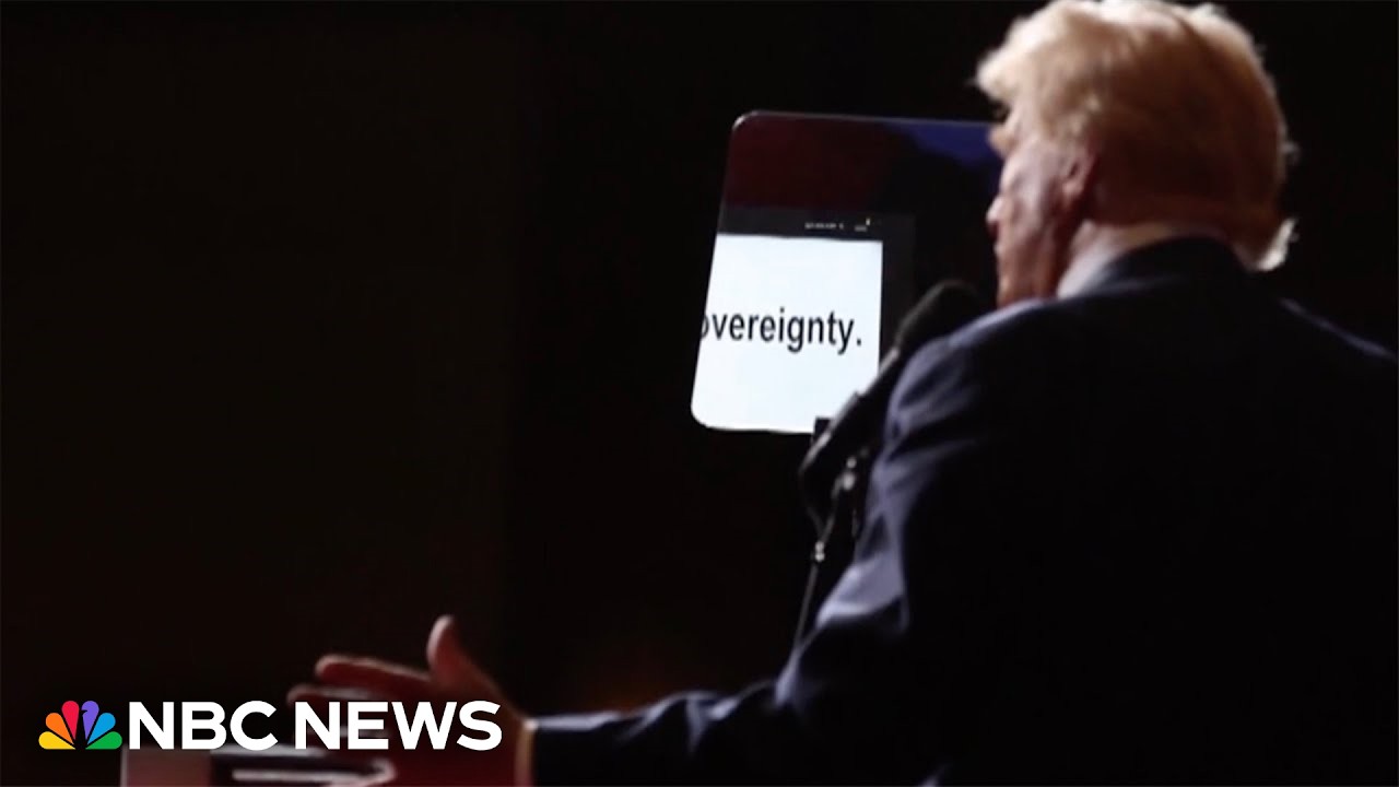 White House teleprompter operator being investigated after alleged bets on Trump speeches