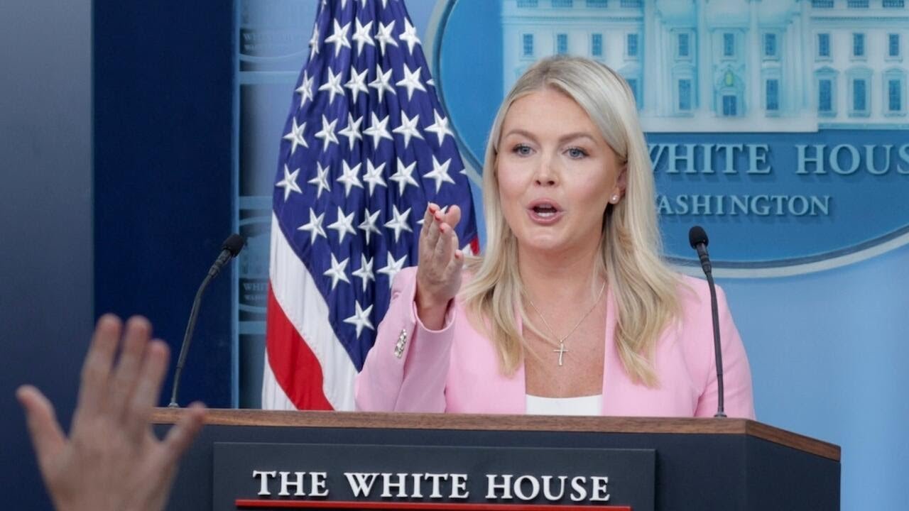 Watch: Karoline Leavitt answers questions on Trump’s primetime speech, new Iran strikes