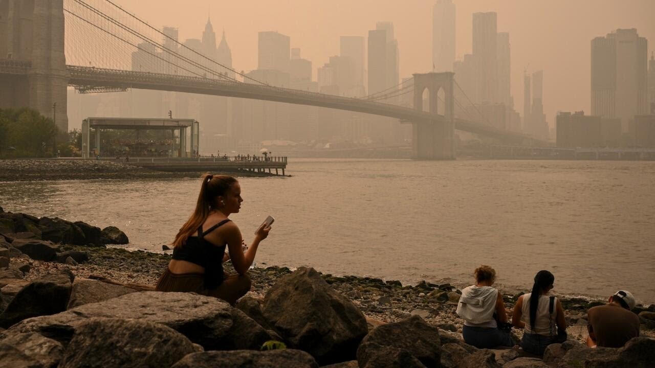 Poor air quality from wildfires sparking health concerns