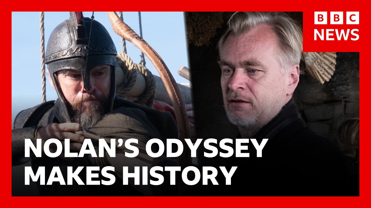 How The Odyssey is making cinematic history | BBC News