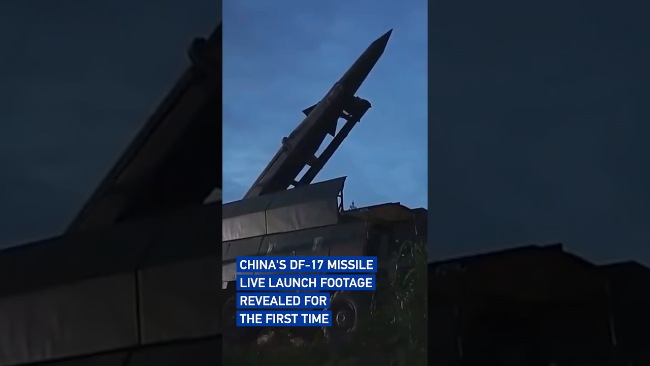China shows snazzy clip of DF-17 missile on state TV in show of force