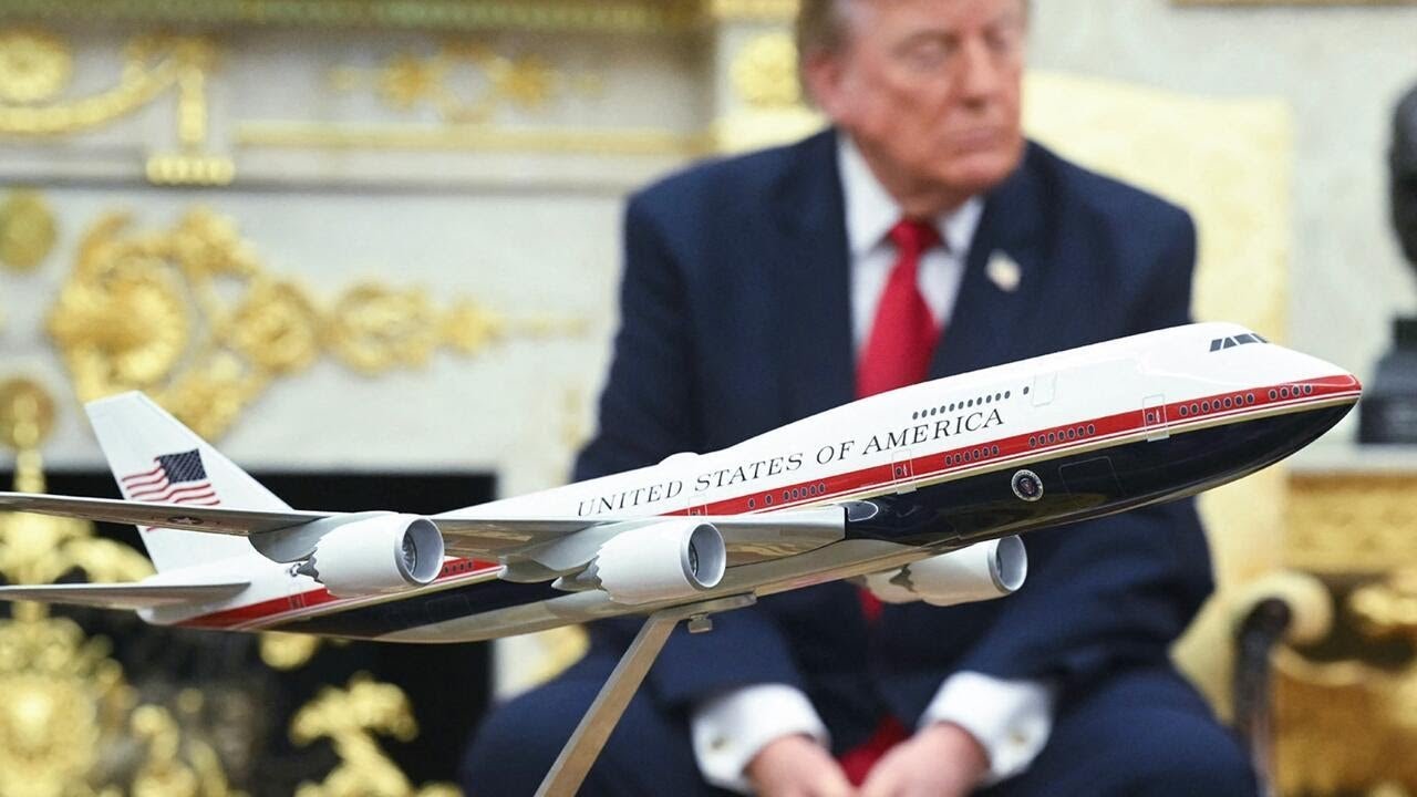 Qatari-gifted Air Force One to be sent off for defensive upgrades, Trump says