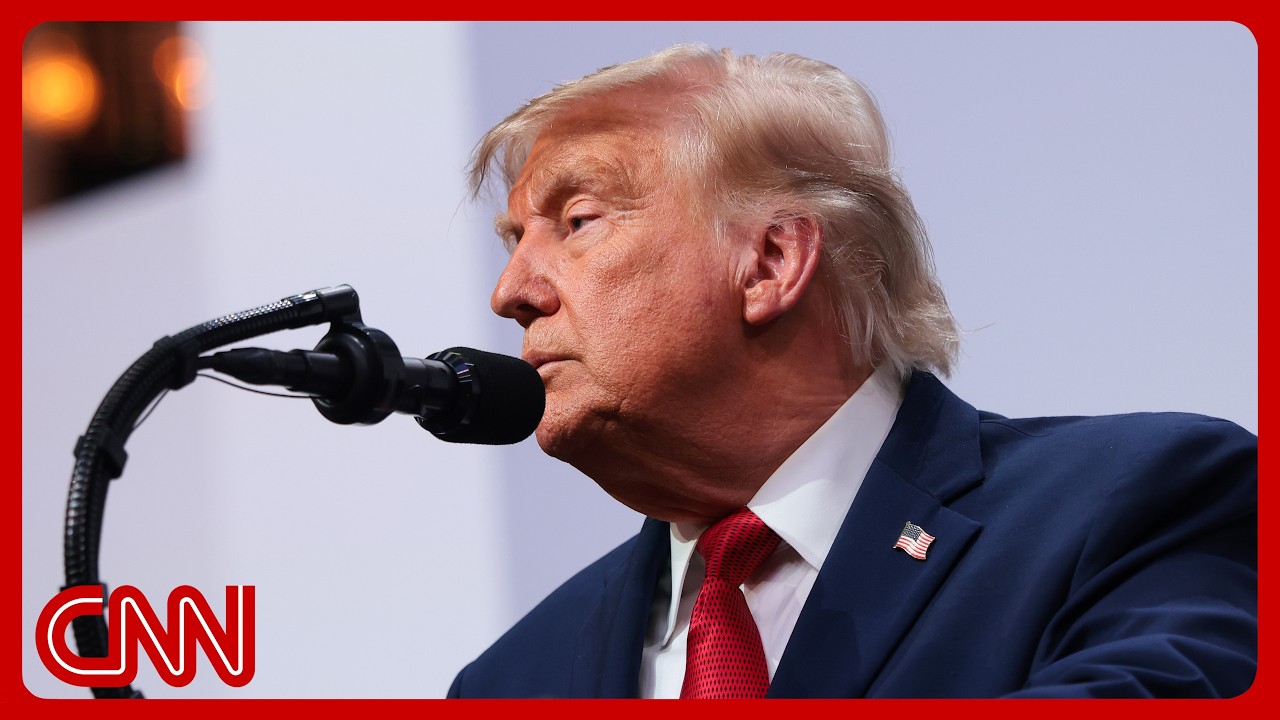 Live: Trump press conference at NATO summit