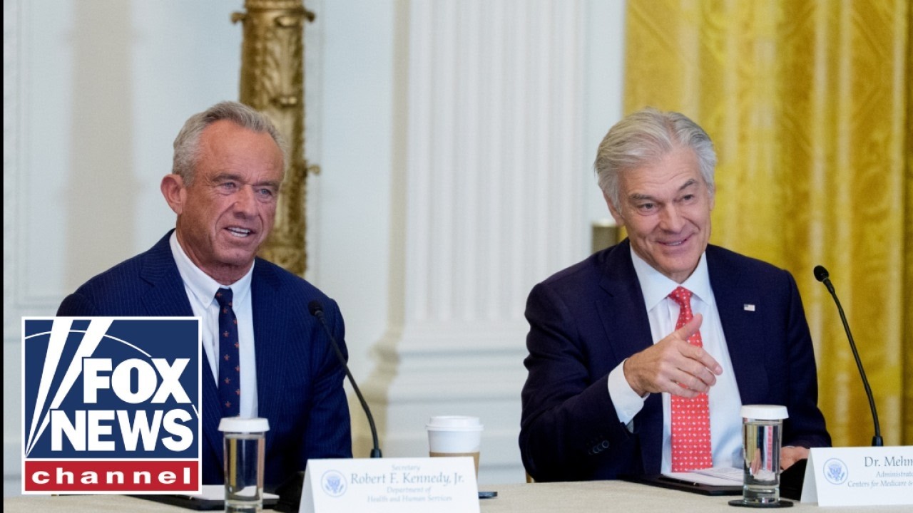 WATCH LIVE: RFK Jr., Dr. Oz announce major crackdown