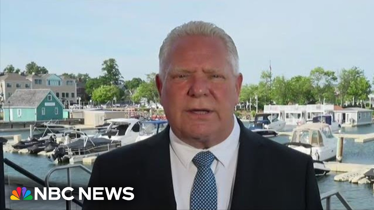 ‘America needs Canada’: Ontario Premier Doug Ford responds to Trump’s new tariffs