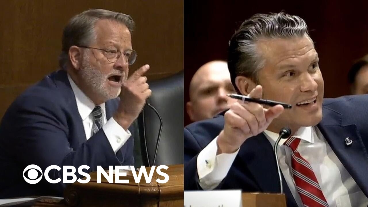 Watch: Sen. Peters calls Hegseth a "failure" over Iran war
