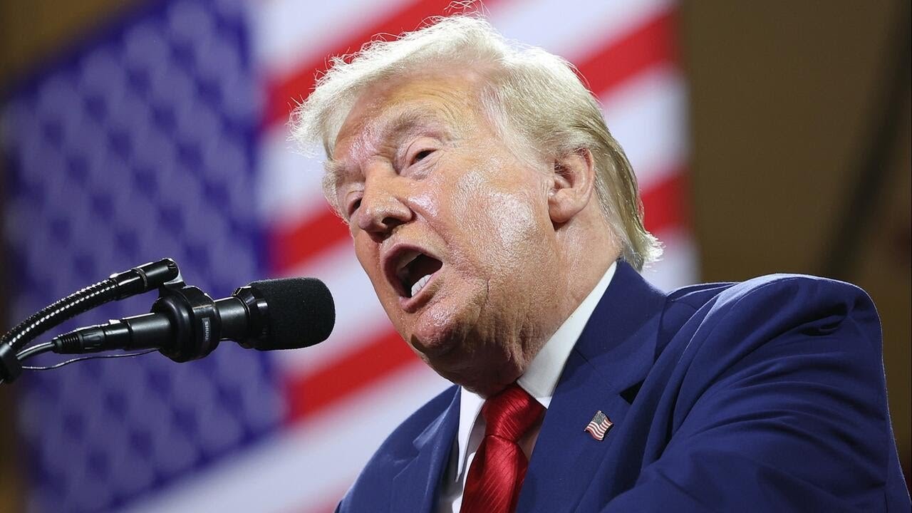 Trump speaks at Georgia high school after attending dignified transfer