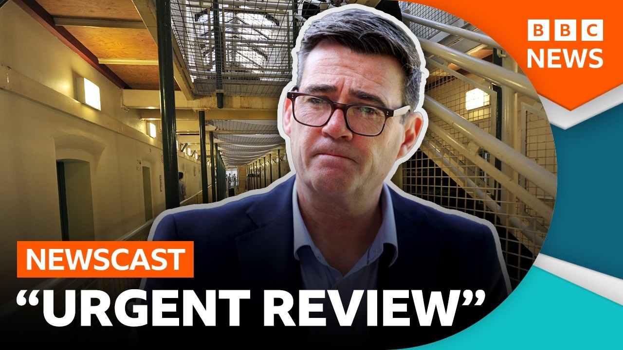 Why has UK Prime Minister Andy Burnham paused plans to release some prisoners early? BBC Newscast