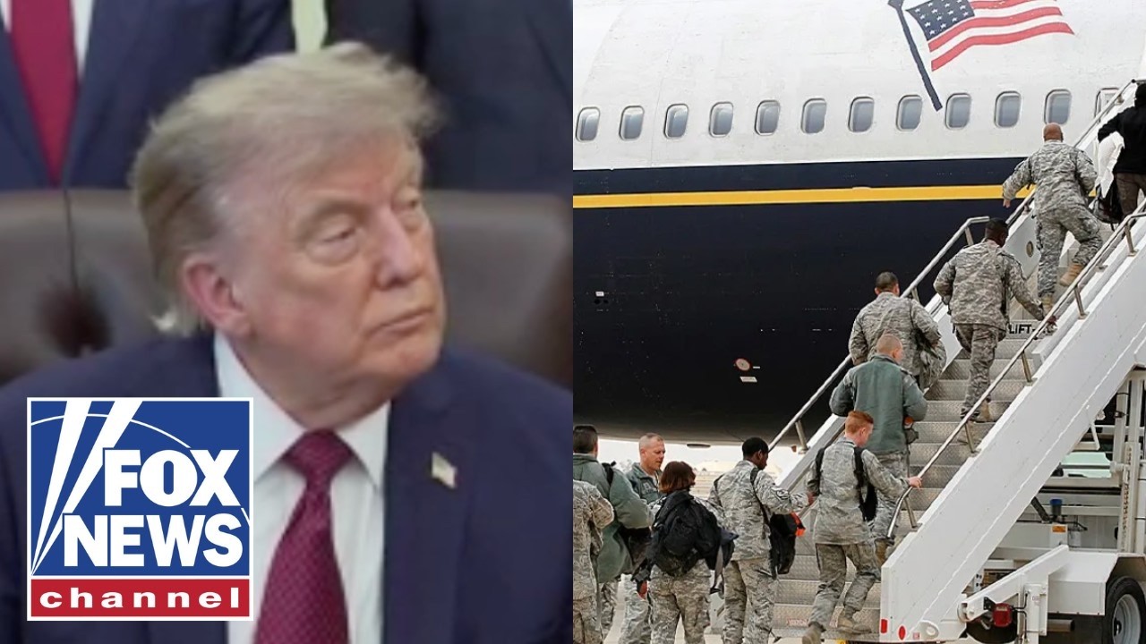 WATCH: President Trump asked about ‘exit strategy’ for Iran war