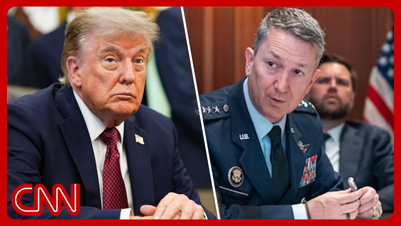 Iran: Trump’s top general expresses concern over munitions stockpile