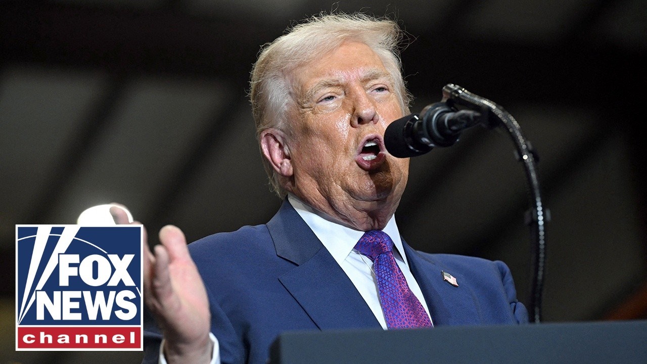 WATCH LIVE: Trump views drag race, vehicle demonstration in Michigan