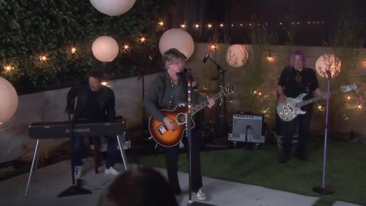 Goo Goo Dolls perform "Slide" at The Great American Block Party 250