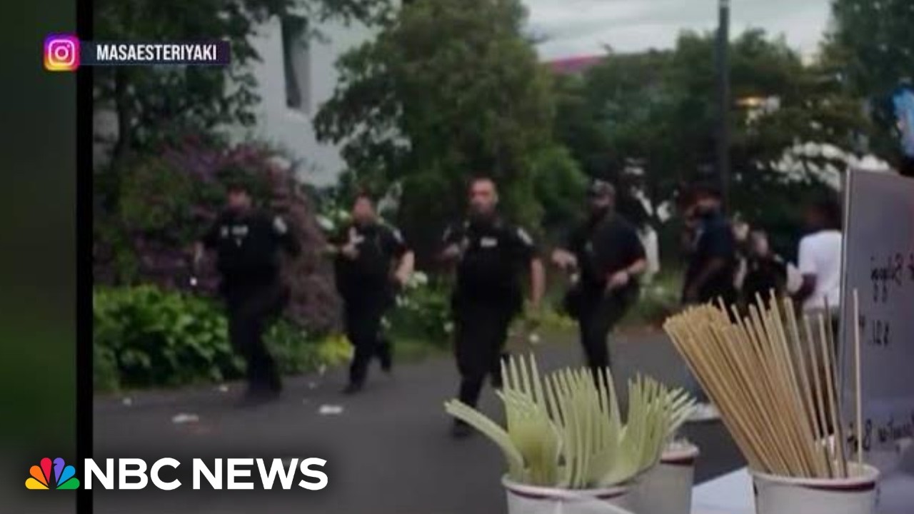 Manhunt for suspect in deadly shootout at Seattle food festival
