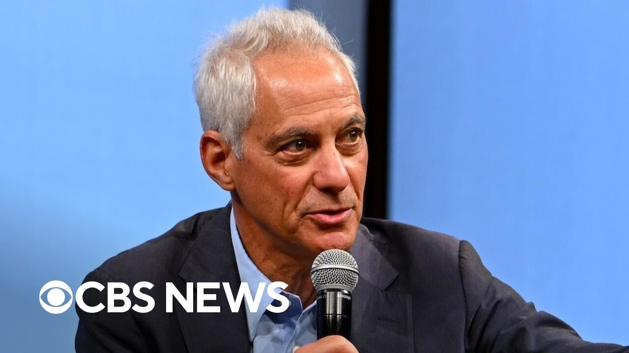Rahm Emanuel calls to end unconditional U.S. support for Israel in Tel Aviv