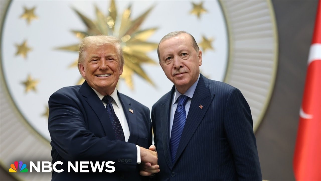 Trump talks Ukraine-Russia and F-35 jets sale in meeting with Turkey’s Erdoğan