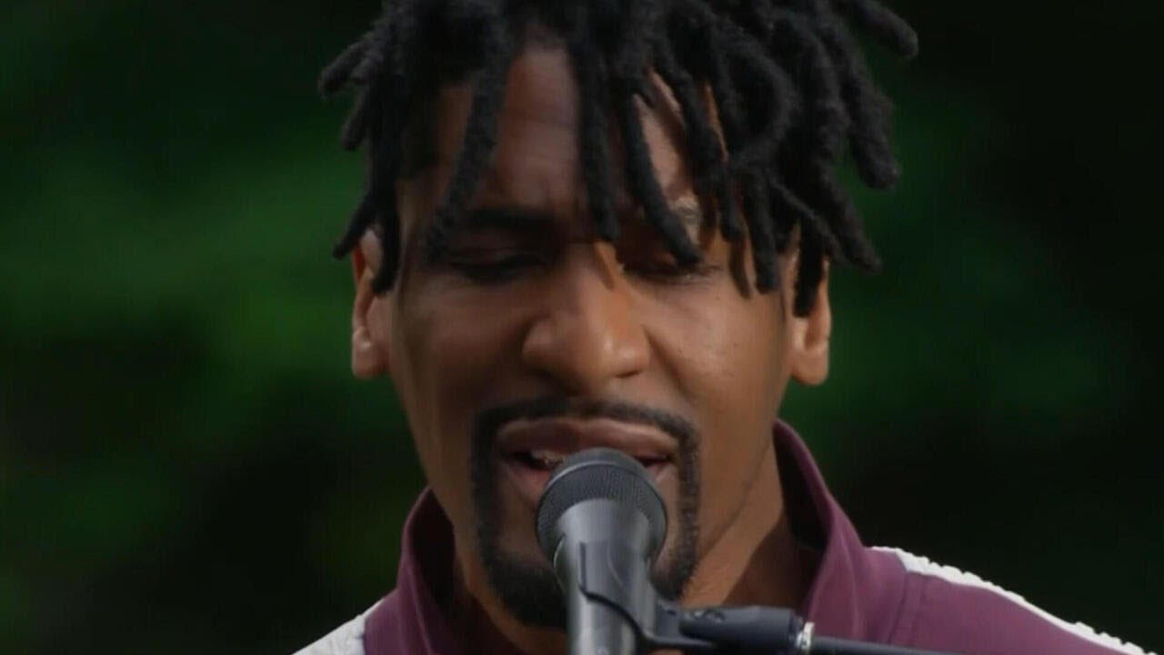 Jon Batiste performs "Georgia On My Mind" at The Great American Block Party 250
