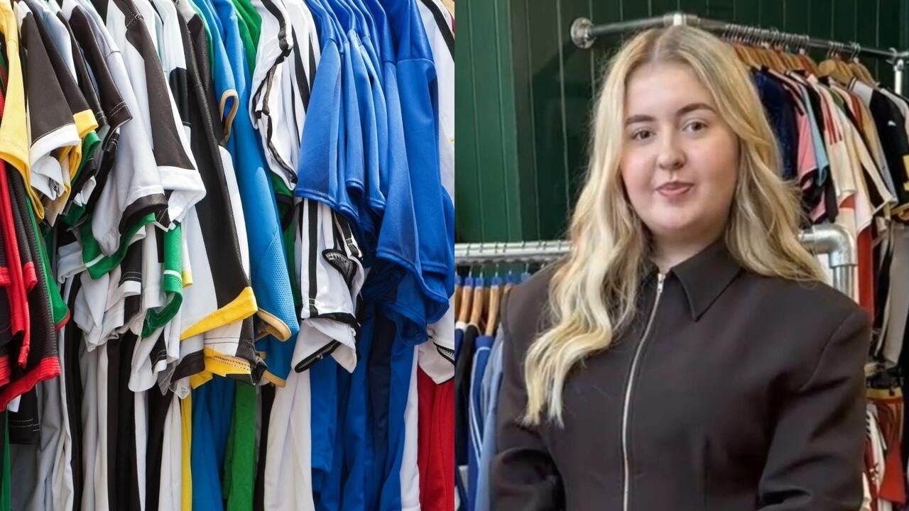 Teen sells vintage soccer jerseys to support law school dreams