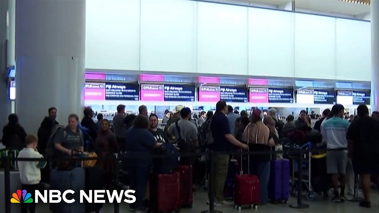 Dangerous weather and long delays cause problems for travelers