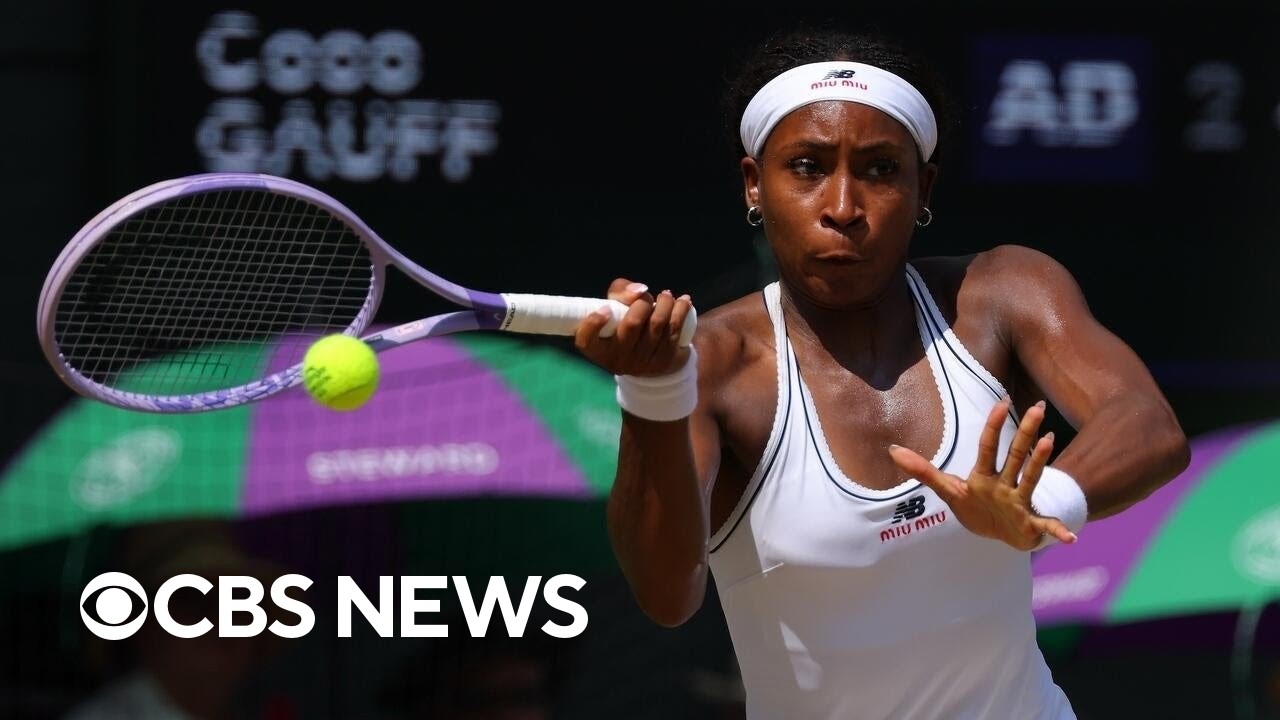 Coco Gauff’s Wimbledon bid falls short, Djokovic facing Sinner next
