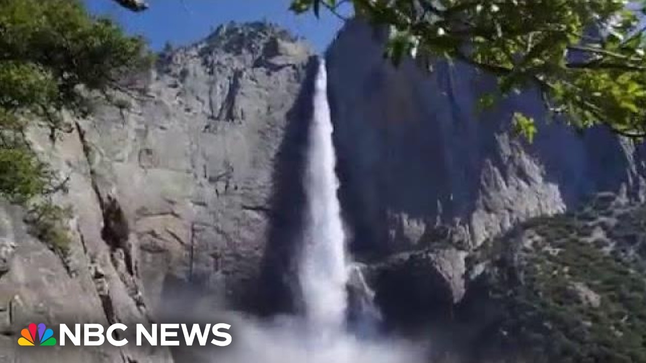 Videos show big crowds at Yosemite National Park as summer season picks up