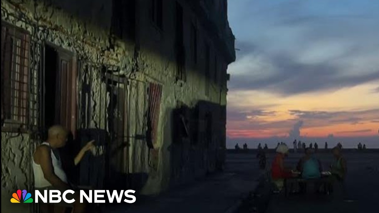 Cuba plunged into darkness as power grid collapses for third time this year