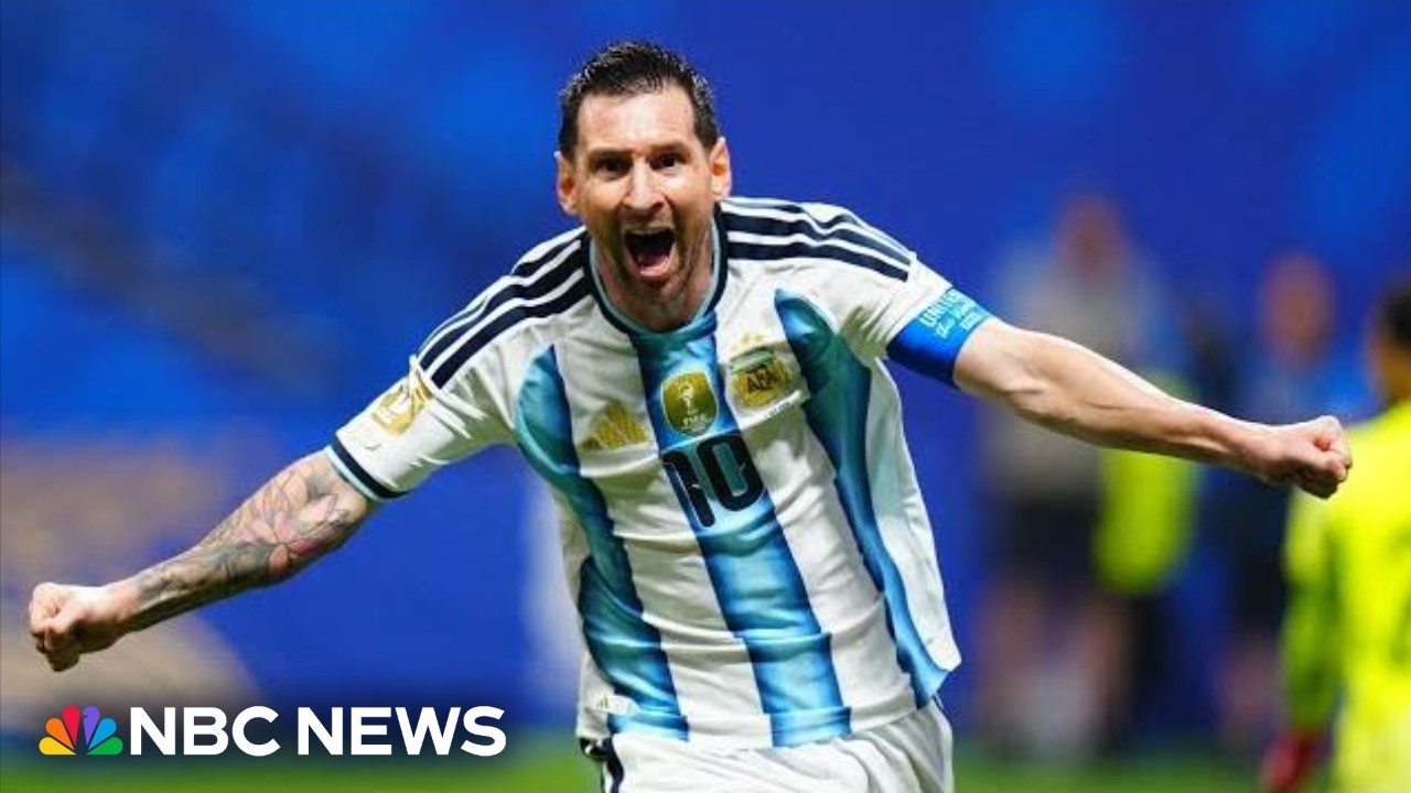 Argentina scores three goals to stun Egypt in World Cup match