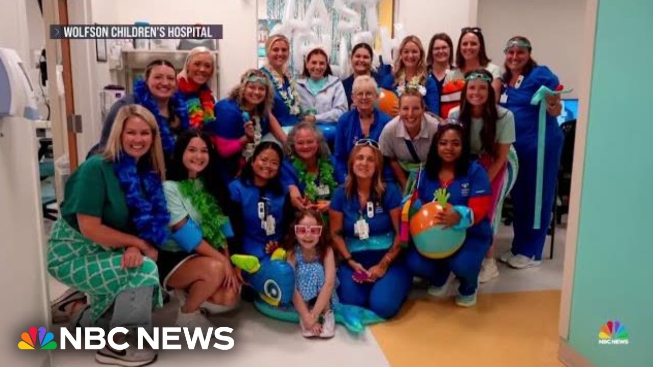 Good News: 10-year-old celebrates with hospital caregivers ahead of kidney transplant