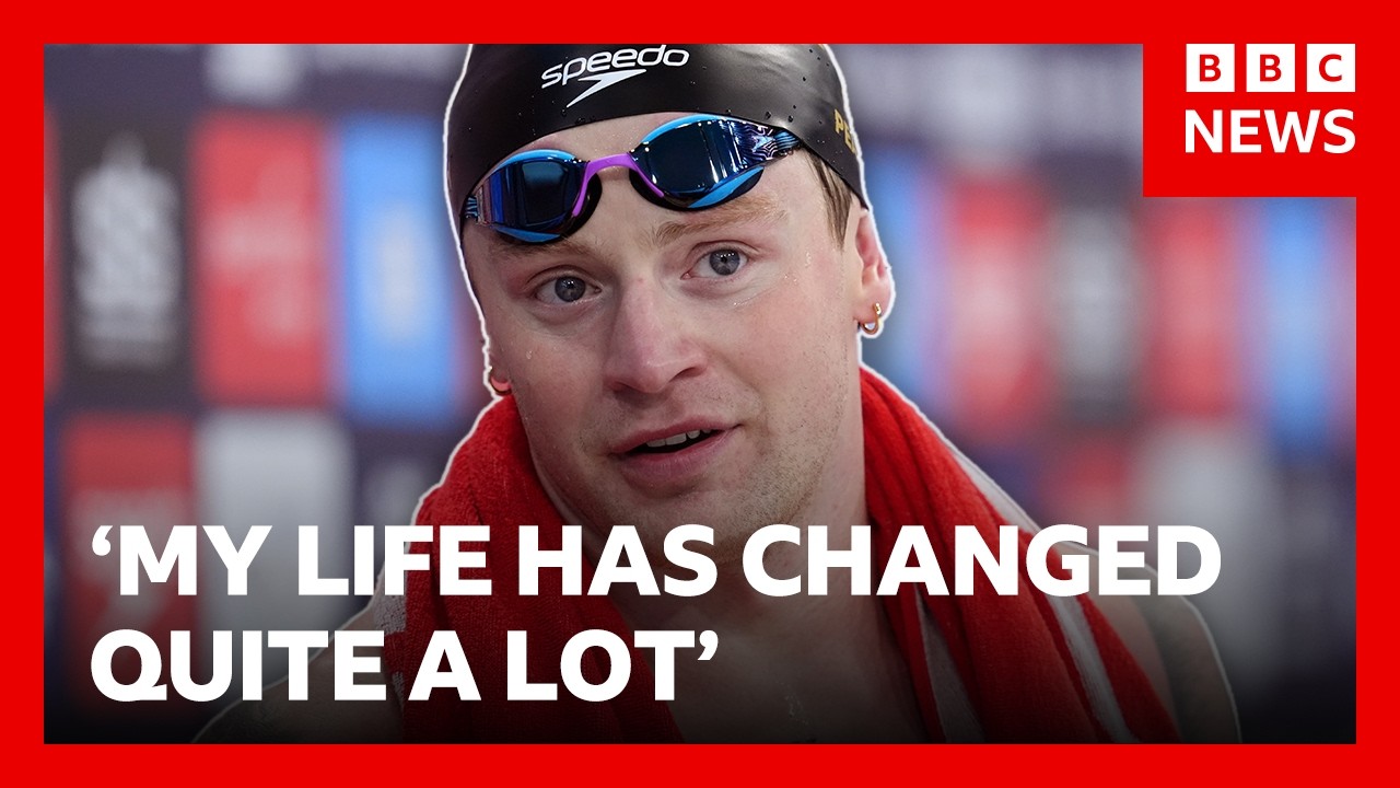 Adam Ramsay-Peaty on marriage, pregnancy and Commonwealth Games | BBC News