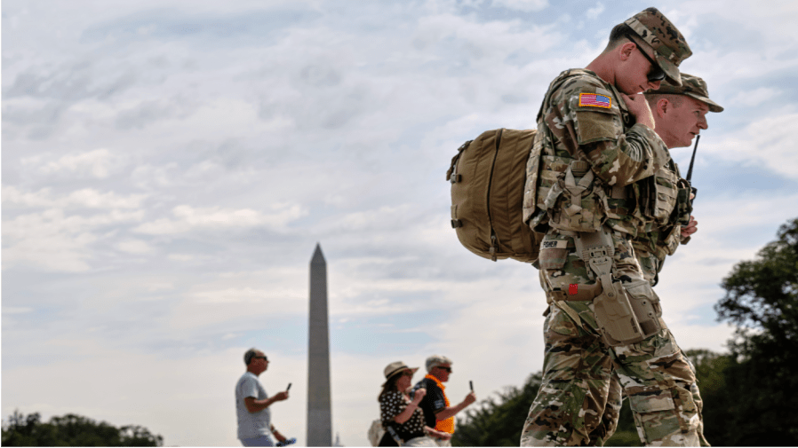 The National Guard cannot serve two masters