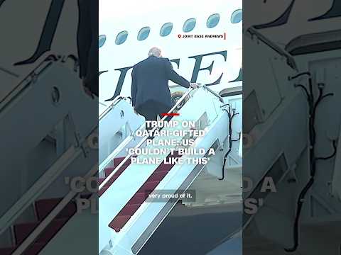 Trump Takes Inaugural Flight on Qatari-Gifted Air Force One