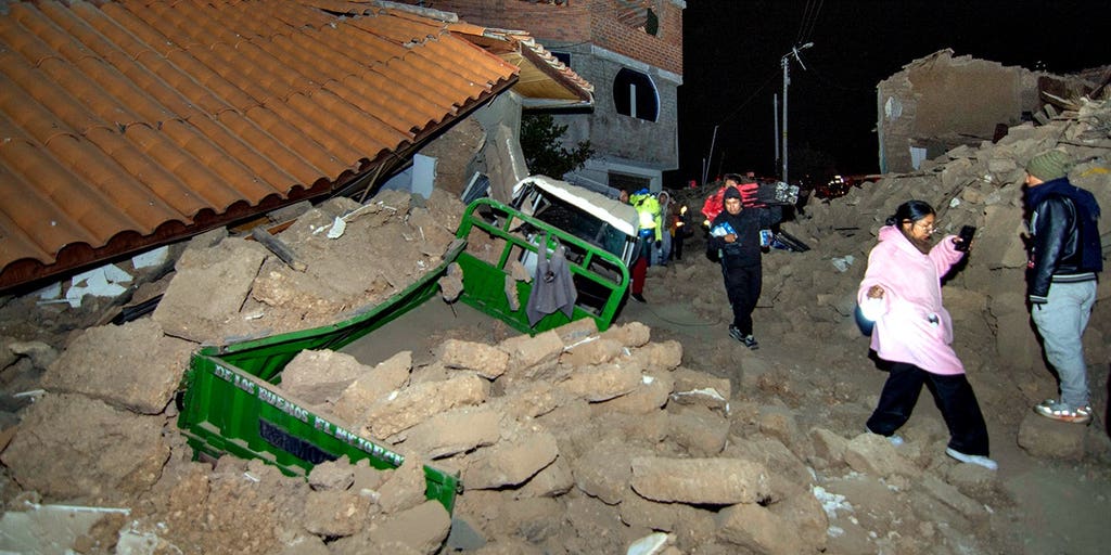 Earthquake shakes Peru's Andes region, killing at least 5, displacing hundreds