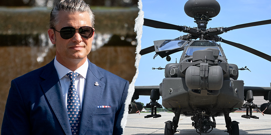 Hegseth steps in to ‘fix’ situation after Apache pilots suspended for ‘Salute from the Shores’ flyover