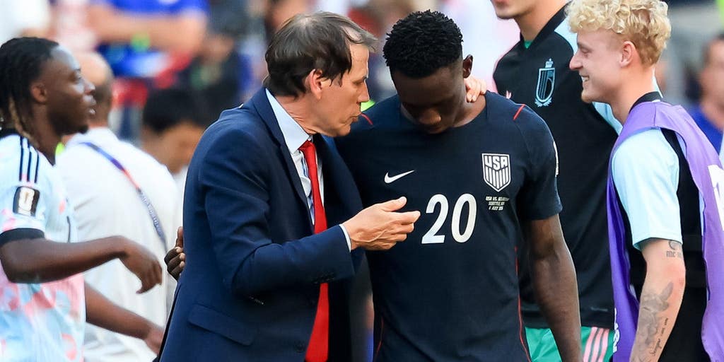Belgium manager praises classy gesture by Folarin Balogun after red card controversy: 'I really liked that'