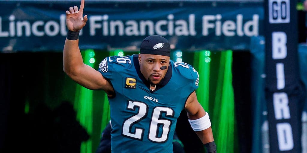 Saquon Barkley tackling streaming maze as NFL keeps growing worldwide: 'I'm all about eyes'