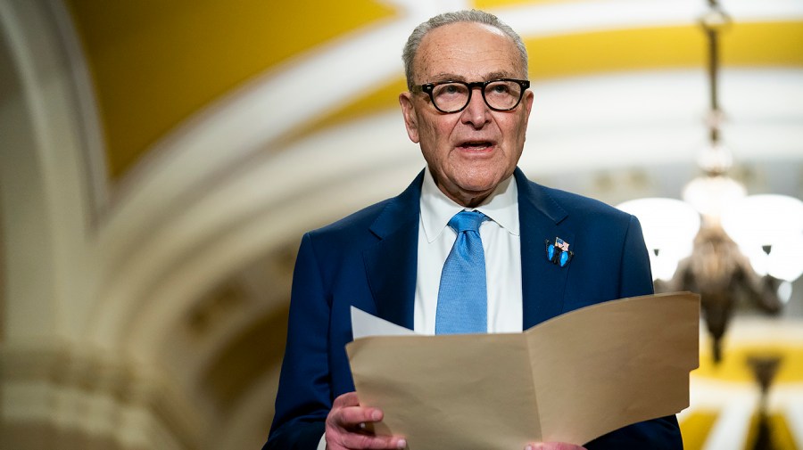 Schumer calls Trump administration budget proposal 'lopsided' in call for bipartisan funding bills