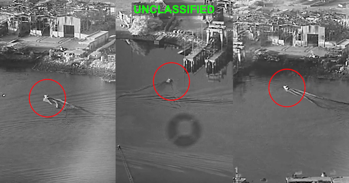 U.S. uses sea drones in combat for first time to attack Iranian port
