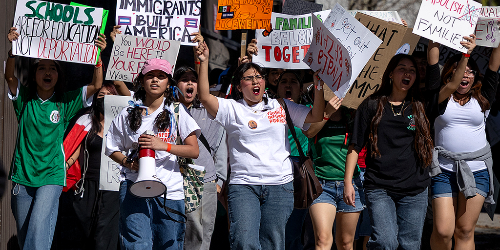 Anti-ICE walkout exposes how school district 'failed' parents, risked student safety: 'Broken my trust'