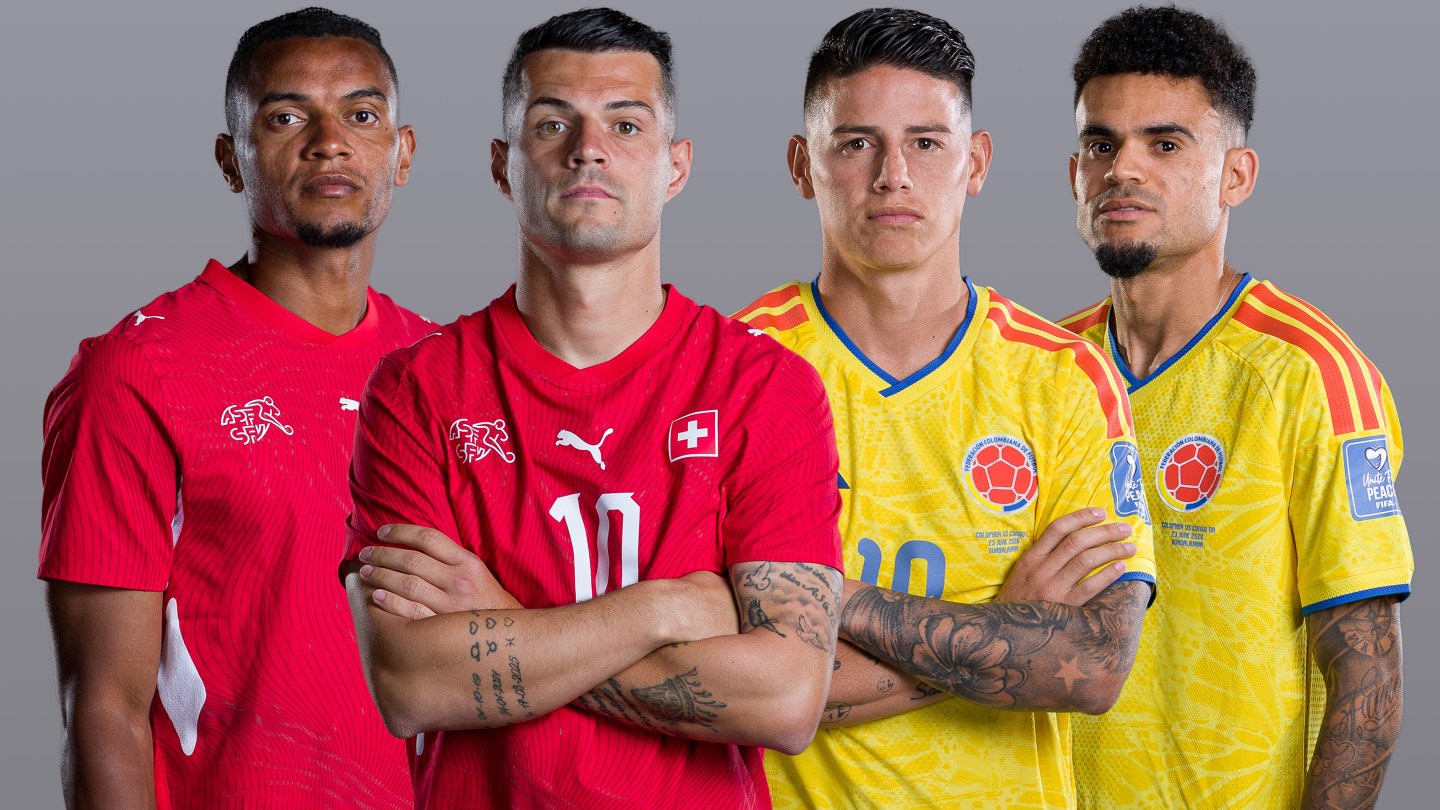 Where to Watch Switzerland vs. Colombia World Cup Match Live Online